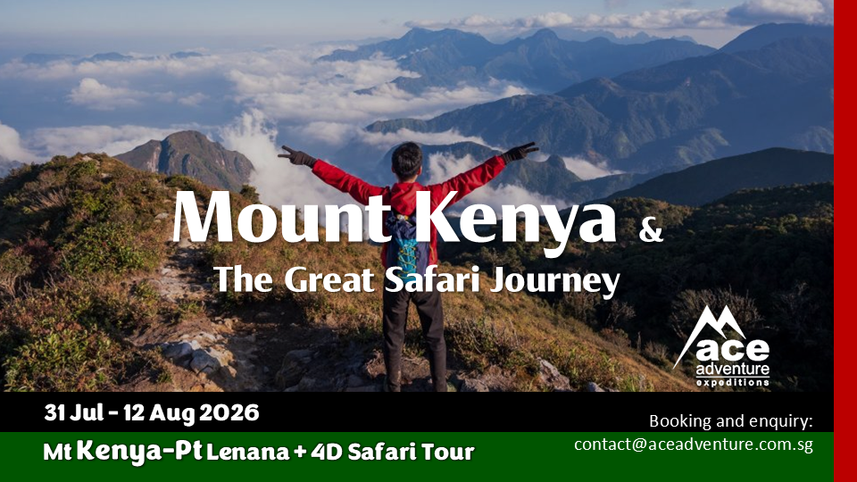 Kenya-Pt Lenana + 4D Safari – 1-12 Aug 2026